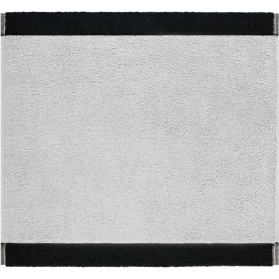 Cawö Cawo Lifestyle Splash Doubleface 7071 Gezichtsdoekje 30x30 platin/schwarz