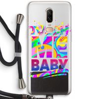 Touch Me: OnePlus 6 Transparant Hoesje met koord