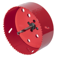 Wolfcraft Bi-metalen gatenzaag | Inclusief schacht & boor | BiM | Ø112 | 1 stuk - 5496000