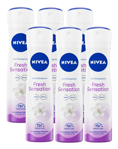 Nivea Fresh Sensation Anti-Transpirant Spray Voordeelverpakking