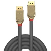 LINDY 36298 DisplayPort-kabel DisplayPort Aansluitkabel DisplayPort-stekker, DisplayPort-stekker 20.00 m Grijs - thumbnail