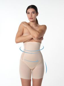 Poirier MP-50 High Waist Control Short Blush | Maat: M