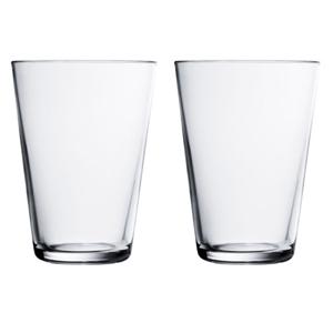 IITTALA - Kartio - Glas 0,40l helder set/2