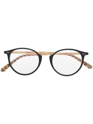 Etnia Barcelona lunettes de vue Truman à monture ronde - Noir