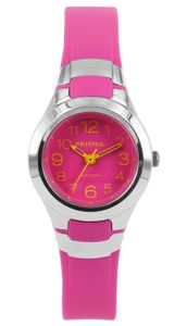 Coolwatch by Prisma CW.337 Kinderhorloge Sport Roze staal/Siliconen 27 mm