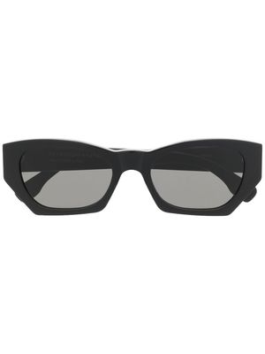 Retrosuperfuture lunettes de soleil Amata à monture rectangulaire - Noir