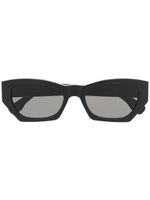 Retrosuperfuture lunettes de soleil Amata à monture rectangulaire - Noir