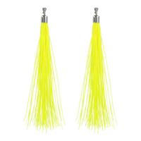 Boland Oorbellen festival neon geel, 20cm