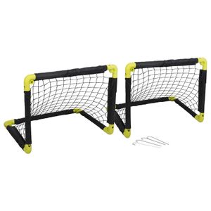 2x Opvouwbare voetbaldoelen 50 cm   -