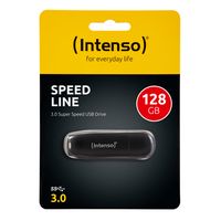 Intenso Speed Line USB flash drive 128 GB USB Type-A 3.2 Gen 1 (3.1 Gen 1) Zwart - thumbnail