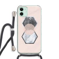 Creatieve toets: iPhone 11 Transparant Hoesje met koord