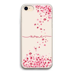 Hartjes en kusjes: iPhone 7 Transparant Hoesje