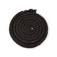 Wol crepe - zwart - 100 cm - haarstukjes - baarden - pruiken - opvullen van pruiken
