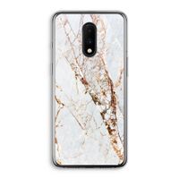 Goud marmer: OnePlus 7 Transparant Hoesje