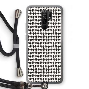Crazy shapes: Xiaomi Redmi 9 Transparant Hoesje met koord
