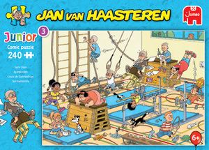Jan van Haasteren Junior Apenkooien 240 stukjes - Kinderpuzzel