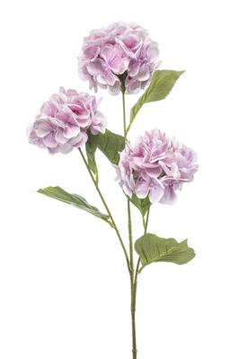Hydrangea spray x3 pink 75 cm - Emerald