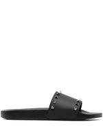 Valentino Garavani sandales Rockstud - Noir