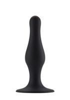 Butt Plug with Suction Cup - Medium - Black