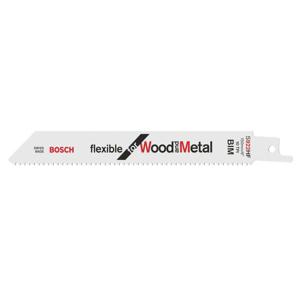 Bosch Accessories 2608656039 Reciprozaagblad S 922 HF, Flexible for Wood and Metal, verpakking van 2 stuks Zaagbladlengte 150 mm 2 stuk(s)