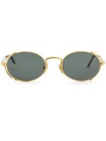 Jean Paul Gaultier x Burna Boy lunettes de soleil à monture ovale - Or