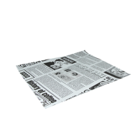 Vetvrij papier 33x38cm hamburgervellen krant wit