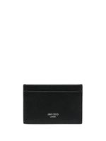 Jimmy Choo porte-cartes à logo imprimé - Noir Jimmy Choo porte-cartes à logo imprimé - Noir