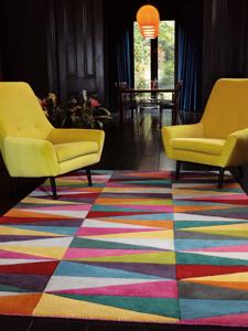 Easy Living - Vloerkleed Funk Triangles -