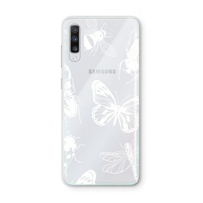 Tiny Bugs: Samsung Galaxy A70 Transparant Hoesje