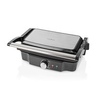 Nedis Contact Grill | 1500 W | 27.8 x 17 cm | 1 stuks - KAGR131FSR KAGR131FSR - thumbnail