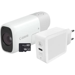 Canon PowerShot ZOOM Digitale camera 12.1 Mpix Wit Beeldstabilisatie, Bluetooth, Geïntegreerde accu, Full-HD video-opname