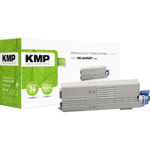 KMP Toner vervangt OKI 46490607 Compatibel Cyaan 6000 bladzijden O-T54X 3361,3003