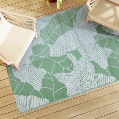 VidaXL Buitenkleed arakil 140x200 cm polypropeen groen