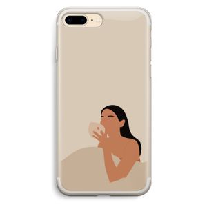 Fresh coffee: iPhone 7 Plus Transparant Hoesje