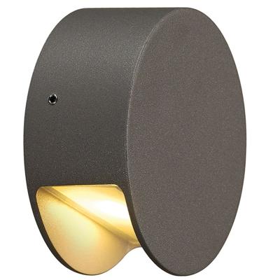 SLV WandlampPema Down 9cm antraciet - 231015