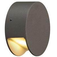 SLV WandlampPema Down 9cm antraciet - 231015
