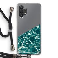 Weerkaatsing water: Samsung Galaxy A32 5G Transparant Hoesje met koord