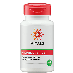 Vitals Vitamine K2 + D3 - 60 vegan softgels