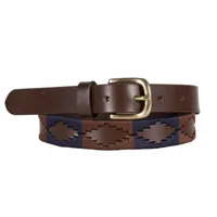 Mondoni Polo riem donkerbruin maat:85