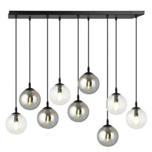 NADUVI Collection Glazen hanglamp eetkamer Cosmo 9-lichts