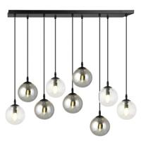 NADUVI Collection Glazen hanglamp eetkamer Cosmo 9-lichts