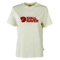 Fjällräven Dames T-Shirt Logo Tee W, chalk white, Maat: M