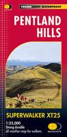 Wandelkaart Pentland Hills | Harvey Maps