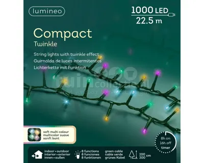 Compactverlichting 1000 LED 22,5m Soft Multi