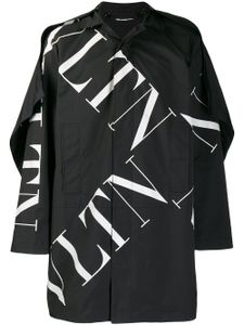 Valentino Garavani veste à logo VLTN - Noir