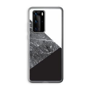 Combinatie marmer: Huawei P40 Pro Transparant Hoesje