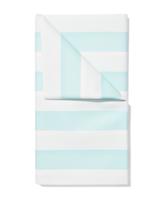 HEMA Tafelkleed 220x138cm papier strepen blauw (blauw)