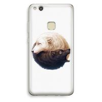 Yin Yang Wolves: Huawei Ascend P10 Lite Transparant Hoesje