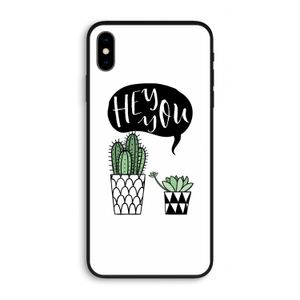 Hey you cactus: iPhone XS Max Biologisch afbreekbaar hoesje