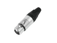Neutrik NC5FXX kabel-connector XLR Zwart, Metallic - thumbnail